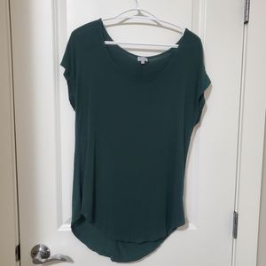 Soft green tee